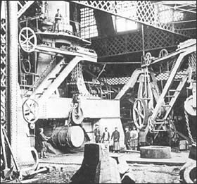 Old works producing heavy guns