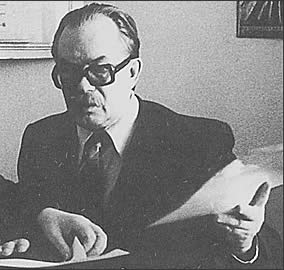 Ivan . Bobylyov, Drama Theatre Artistic Director, and Lidiya V. Mosolova (1918 - 1996), the great Russian actress, People's Artist of USSR